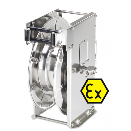 Enrouleur ATEX automatique inox électropoli type ST30/10ep/Ex