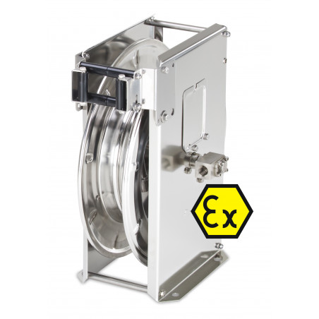 Enrouleur ATEX automatique inox électropoli type ST14/12ep/Ex