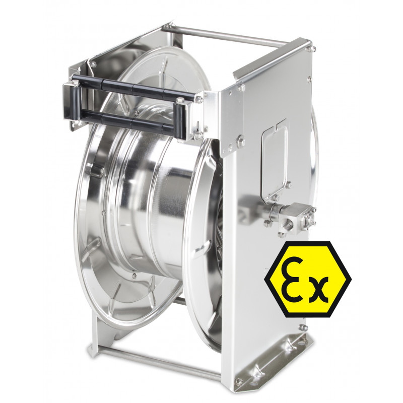 Enrouleur ATEX automatique inox électropoli type ST40/12/2ep/Ex