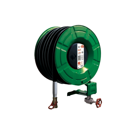 Enrouleur type RIA vert mural 20m 1“