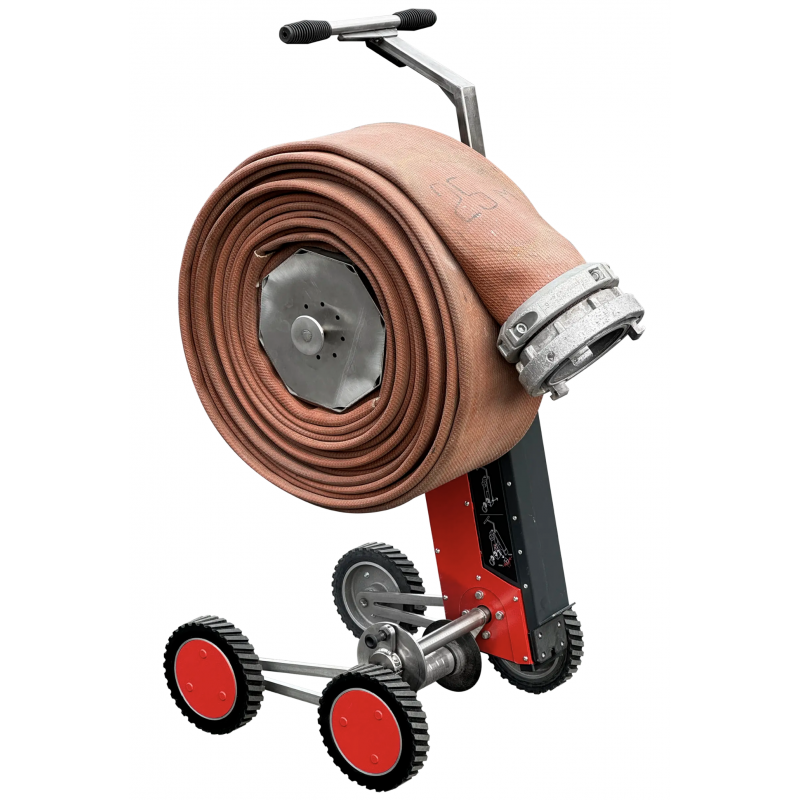 ET-Roller 7 – Enrouleur électrique pour tuyaux incendie plats jusqu’à 6″
